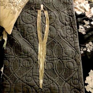 Long Silver Necklace